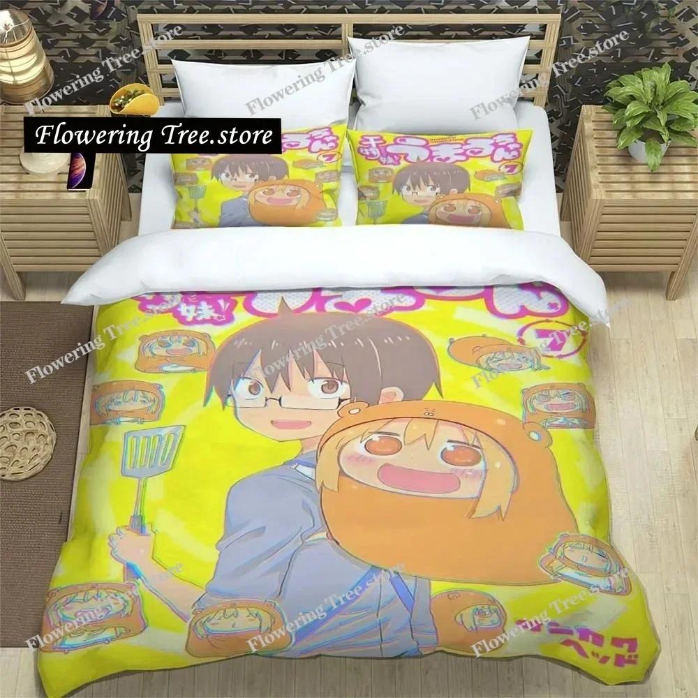 H-Himouto! Pościel z Umaru-chan Poszewki na kołdrę Pościel Pościel do akademika Komplet pościeli Miękki ciepły komplet pościeli