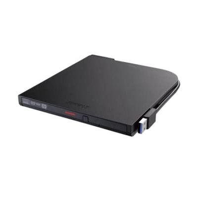 Buffalo Portable DVD Drive with Playback and Writing Software Included (BUFFALO) USB3.2 (Gen1) DVSM-PTS8U3-BKB