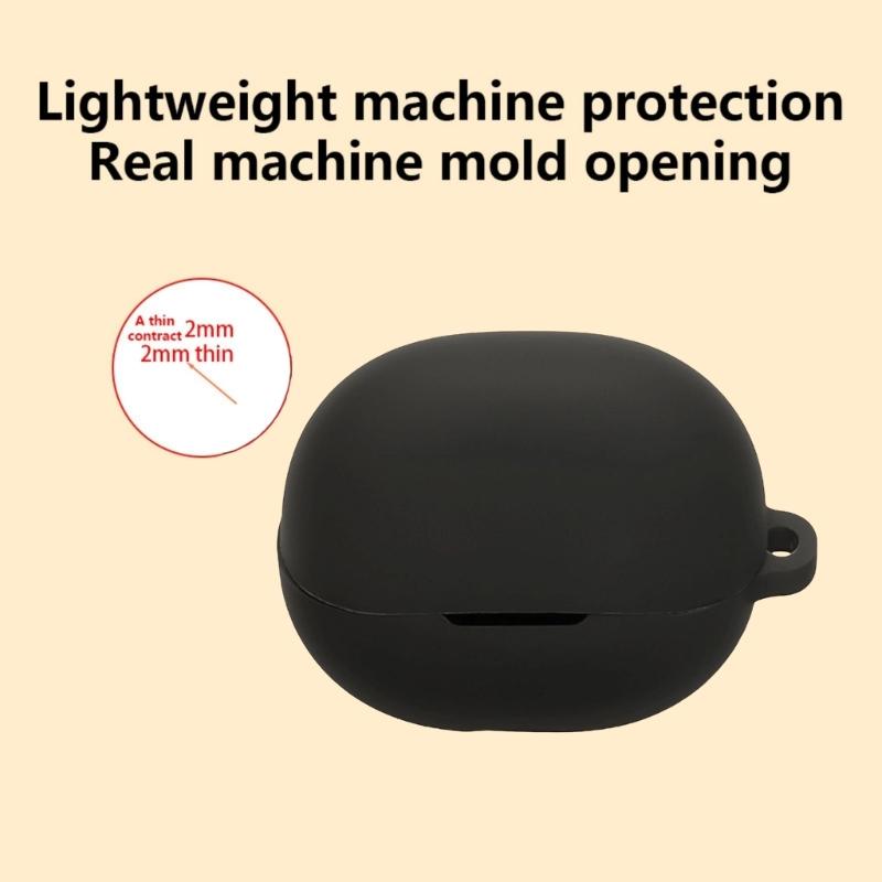 Earphone Shockproof Housing Skin-friendly Guarding Washable Shell Nonslip for MeloBuds N20 Keep Safe From Accidental Dro