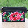 Yunnan Ethnic Style Embroidered Retro Waist Bag for Running and Mobile Phones