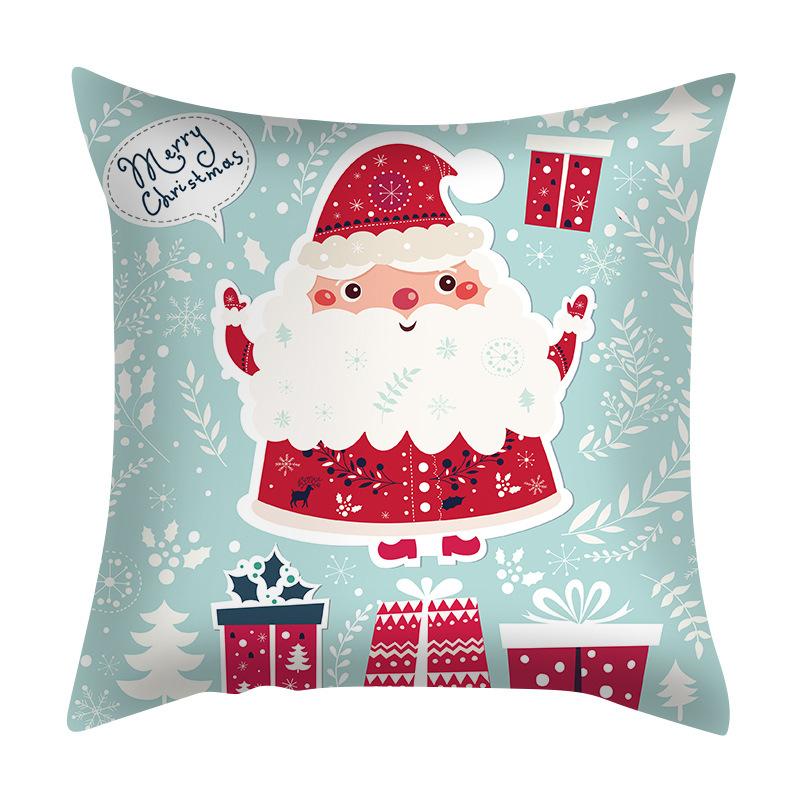 Cartoon Pillowcases Christmas Nordic Cross-border Special for Living Room Bedroom Cushion Cushions