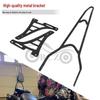 Harley 883 XL1200 Pointed Bow Passenger Backrest & Luggage Rack (2004-2013)