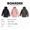 BOARDEE Snowboardjacke Größe L Damen (BD24IFOT42W) (Braun)