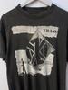 Rara T-shirt nera unisex a maniche corte della band Crass AR1223