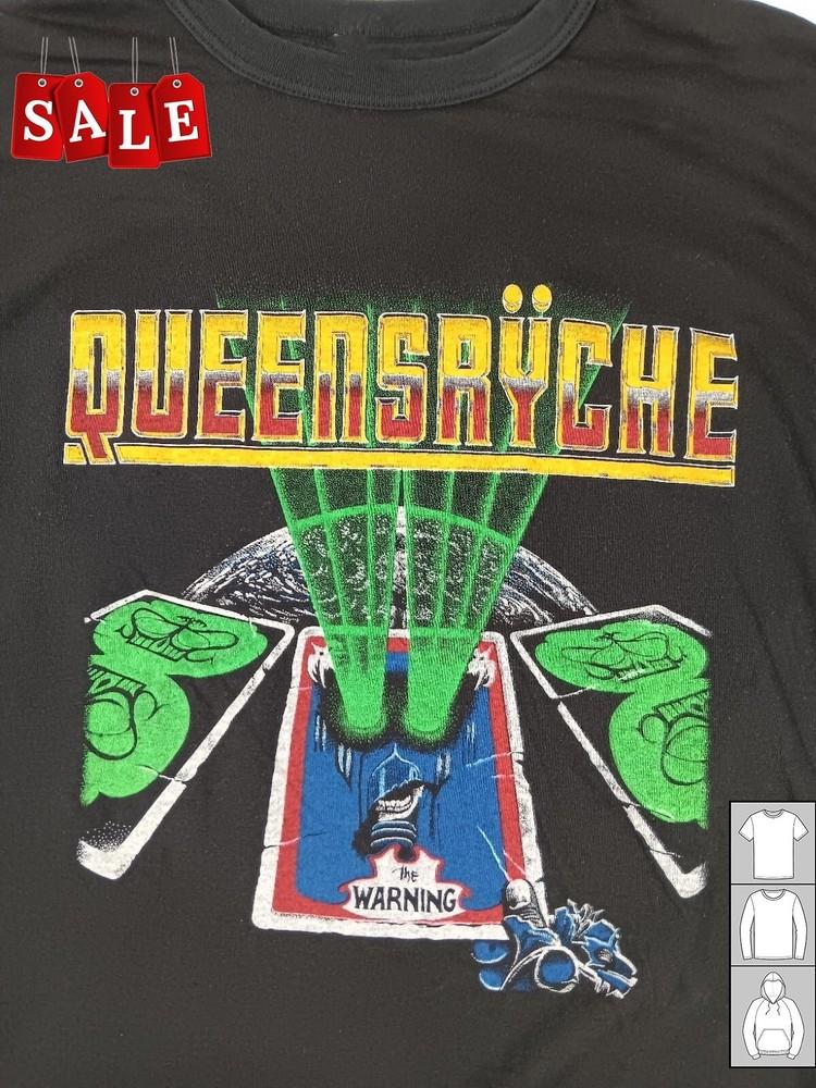 New Rare Queensryche The Warning Concert Gift For Fans Unisex All SizeTH431 Unisex T-Shirt XL