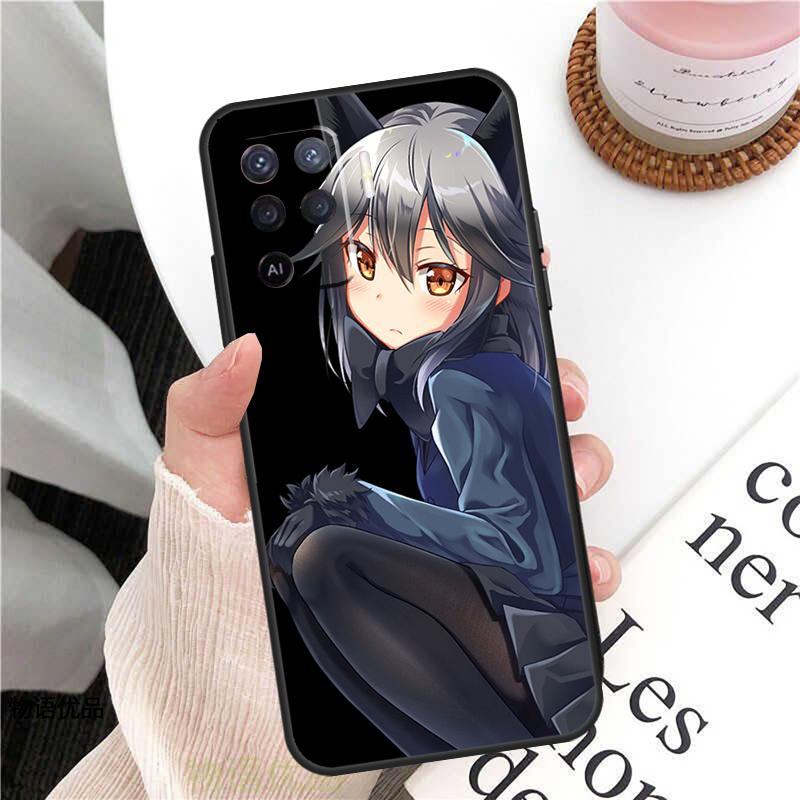 Anime Cat Girl Case For Oppo A78 A54 A74 A94 A17 A57 A77 A76 A16 A96 A18 A60 A80 A40 A38 A58 A98 A15 A5 Pro