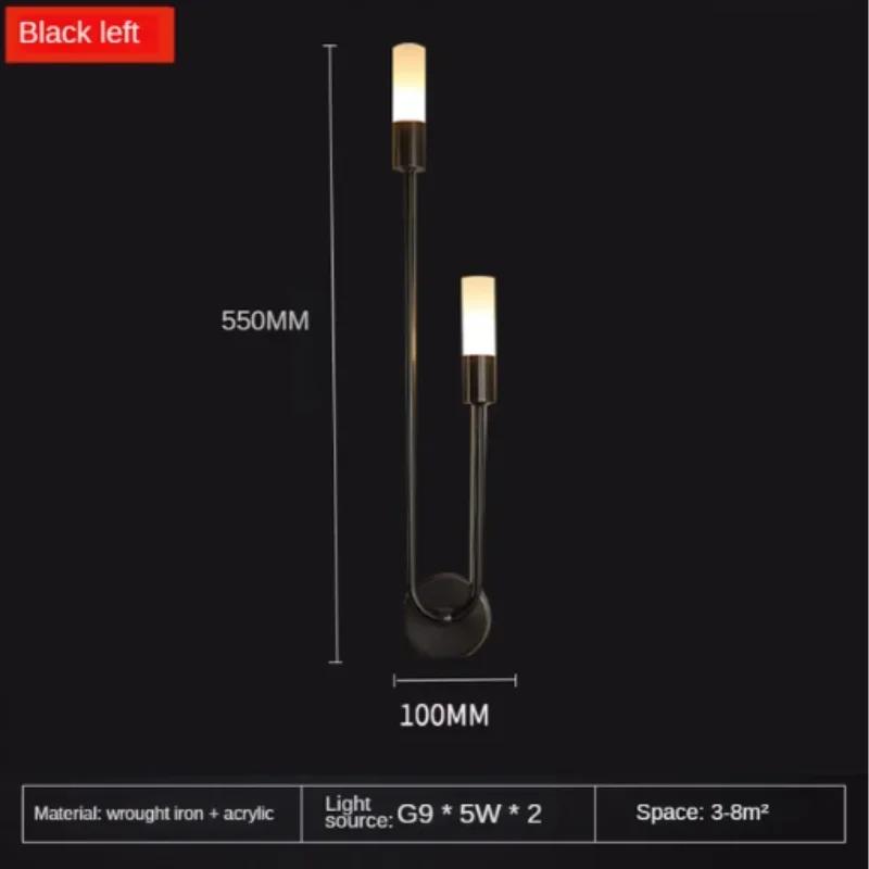 

Современный светодиодный настенный светильник для спальни, прикроватный светильник для чтения, проход для гостиной, кухни, санузла, длинный бар, вращающийся вверх и вниз, светильник Cool White(5500-7000K)