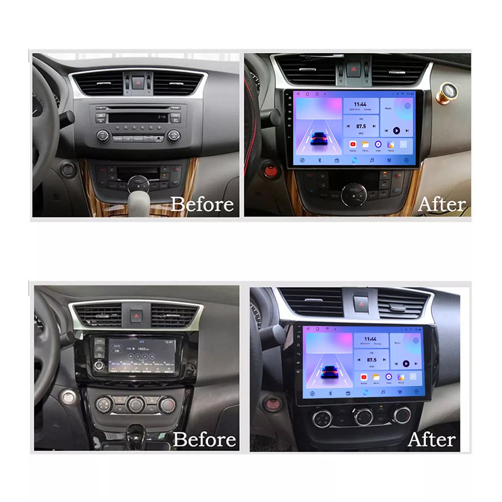 Car Radio Android Auto Carplay For Nissan Sylphy B17 Sentra 2012-2018 Multimedia Player Head Unit Stereo GPS Navigation BT WIFI 1+16GB