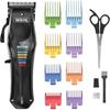 Rechargeable Hair Clipper - WAHL - Color Pro Animal - Low Noise - 120 Min Battery Life - Color-Coded Combs