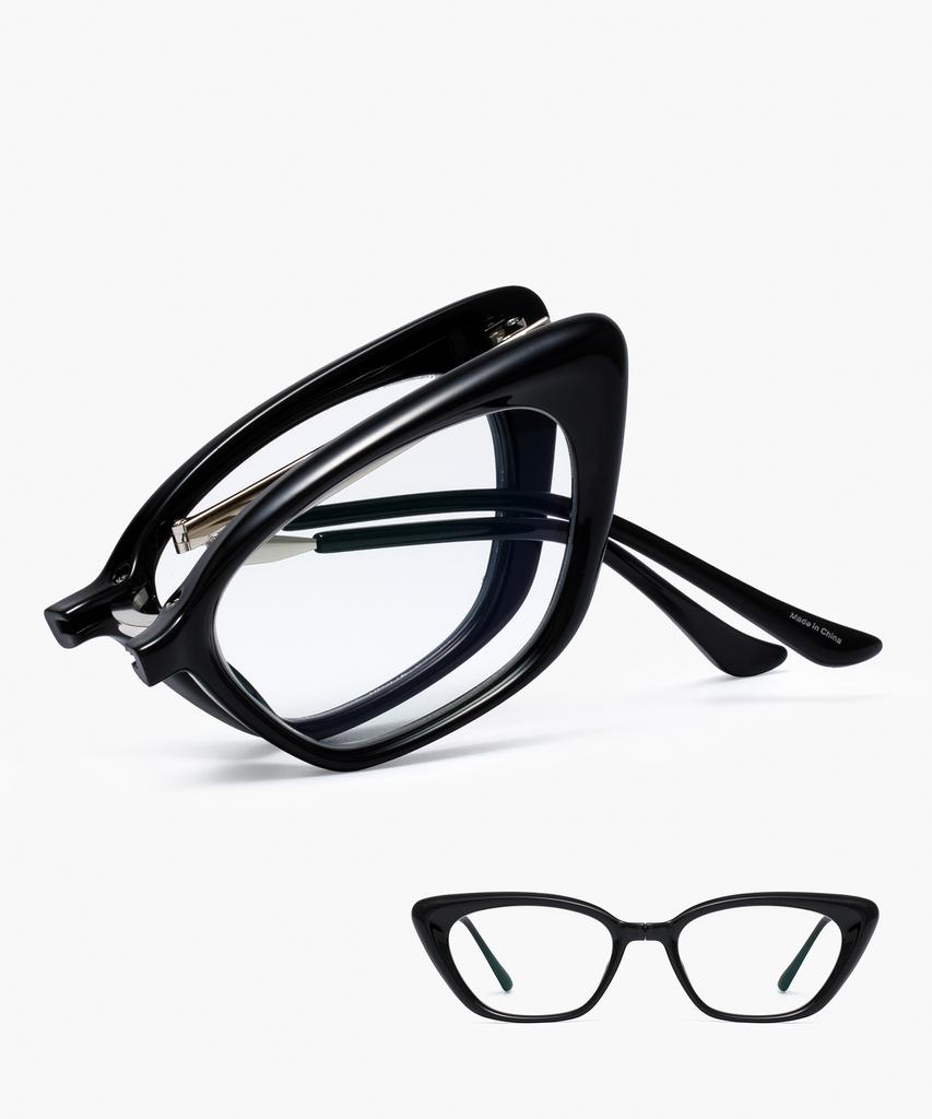 Likkeullou Rc Enclos F Folder Glasses Black