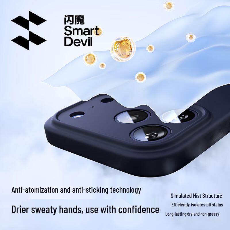 ShineMao Full Coverage Liquid Silicone Case for iPhone 17 Series