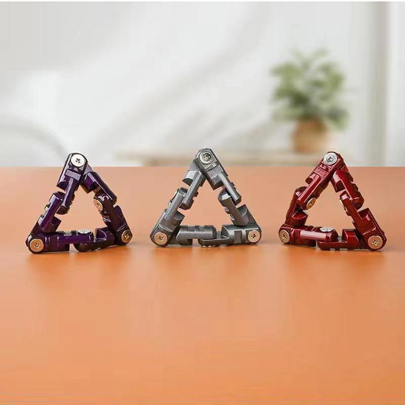 Decompression Alloy Massage Bracelet Infinite Flip Creative Fingertip Decompression Toy