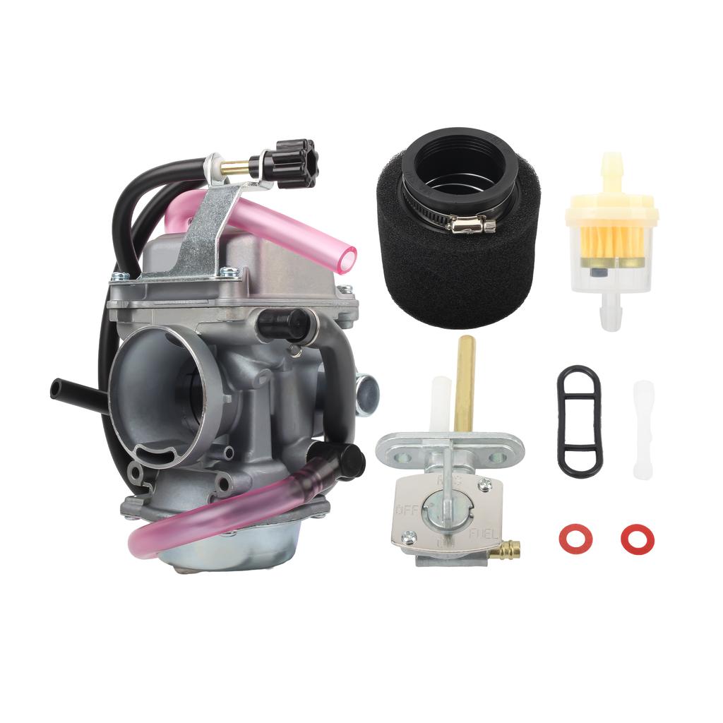 For Kawasaki Bayou 300 1986-2005 4-Stroke Motorcycle Carburetor for KLF 300 KLF300 KLF300C 4X4 ATV Carb Air Intake Fuel Parts