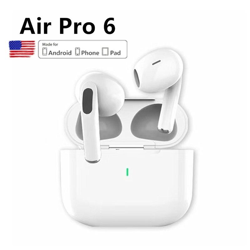 Auricolari Cuffie Bluetooth Wireless TWS Originali Air Pro Suono HiFi Bassa Latenza Cancellazione del Rumore Auricolari per IPhone Android