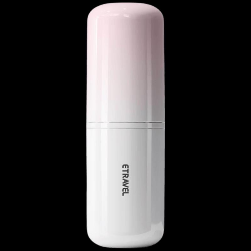Etravel Portable Travel Wash & Storage Cup 2 Mouthwash Cups