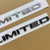1X 3D ABS Chrome Black Car Body Emblem Rear Trunk Badge Sticker for LIMITED Wrangler Tj Jk Jl Commander Renegade Liberty