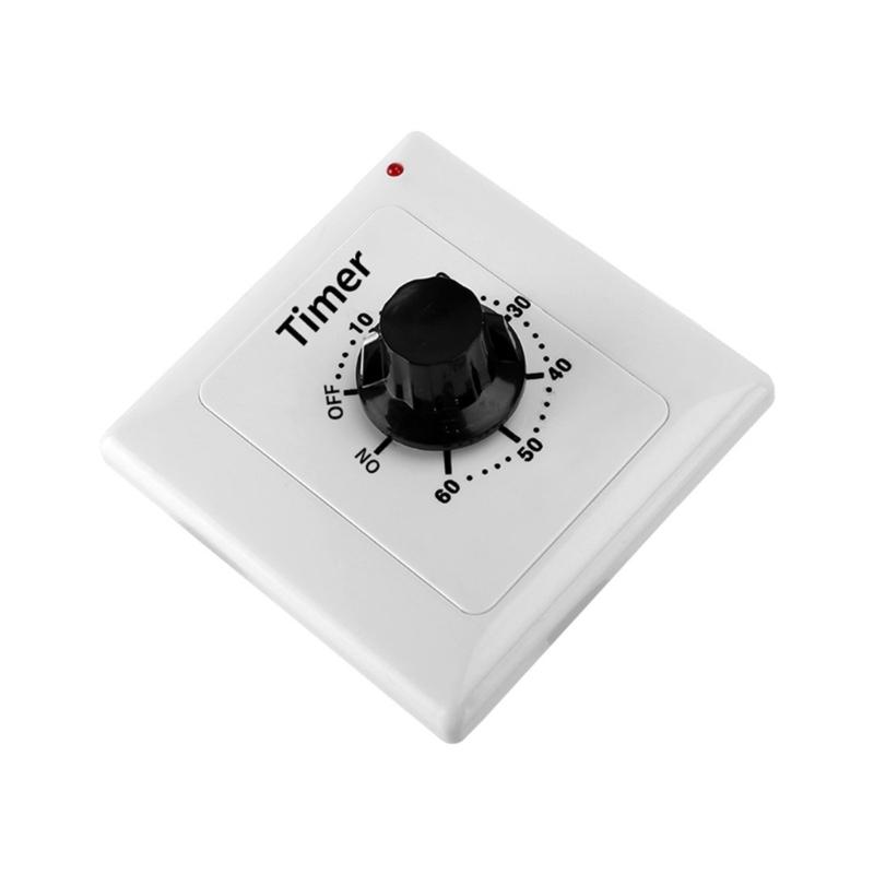 15A Mechanische Countdown-Timer-Schalter 86 Panel Digitale Zeit-Countdown-Steuerung für Lüfter, Warmwasserbereiter, Pumpe