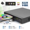 DVD-Player für TV, 1080P, HDMI/AV-Ausgang, Regionsfrei, Hohe CPRM-Kompatibilität, Wiedergabe von terrestrischen Digitalaufnahmen, Wiedergabe mit Speicherfunktion nach Ausschalten, Sup
