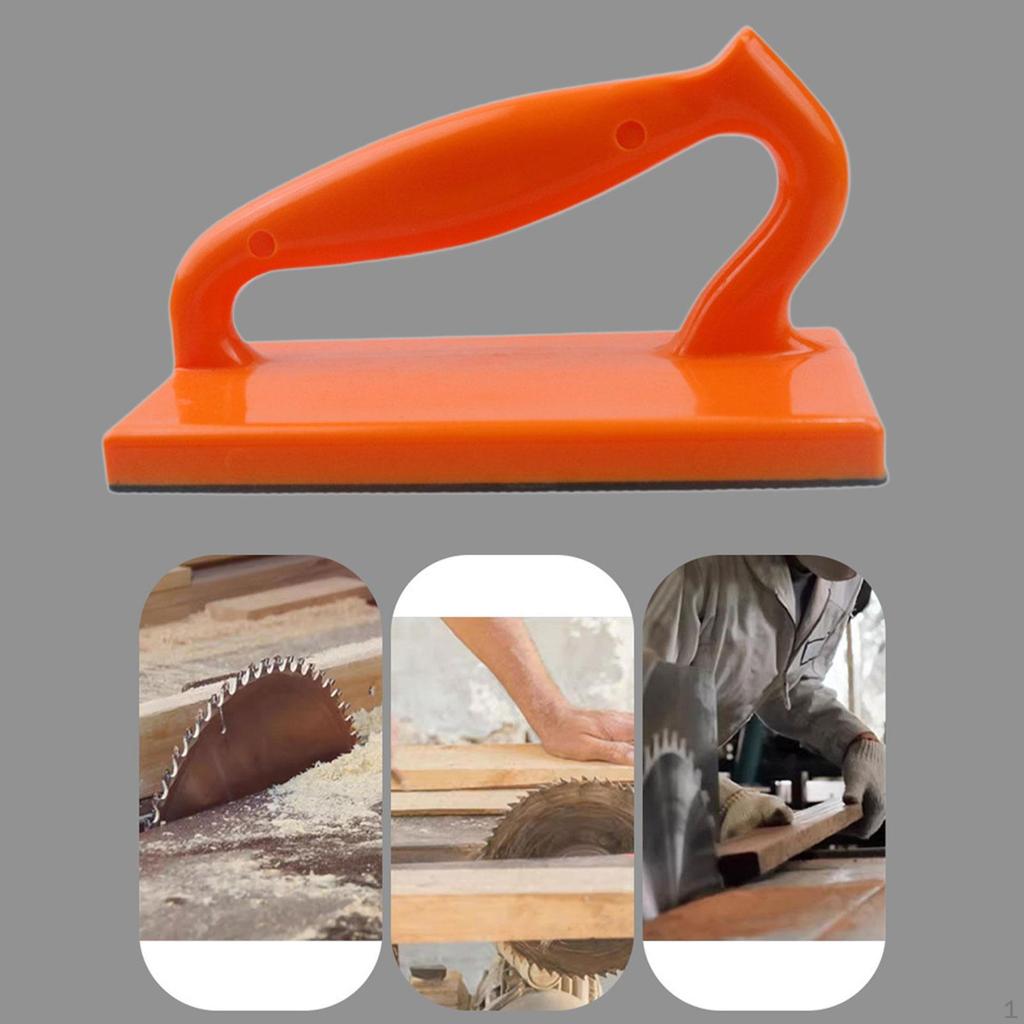 Woodworking Push Block for Router Tables 2mm Rubber Base Balanced Force Design