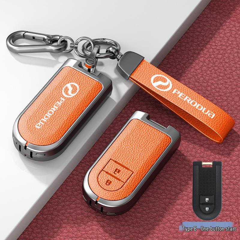 Universal Car Key Case: Fits PERODUA & Toyota Remotes, Key Shell Protection for Men & Women