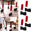 4pcs Elastic Band Design Santa Claus Table Leg Cover Universal DIY Table Foot Socks Cloth Long Christmas Chair Foot Cover