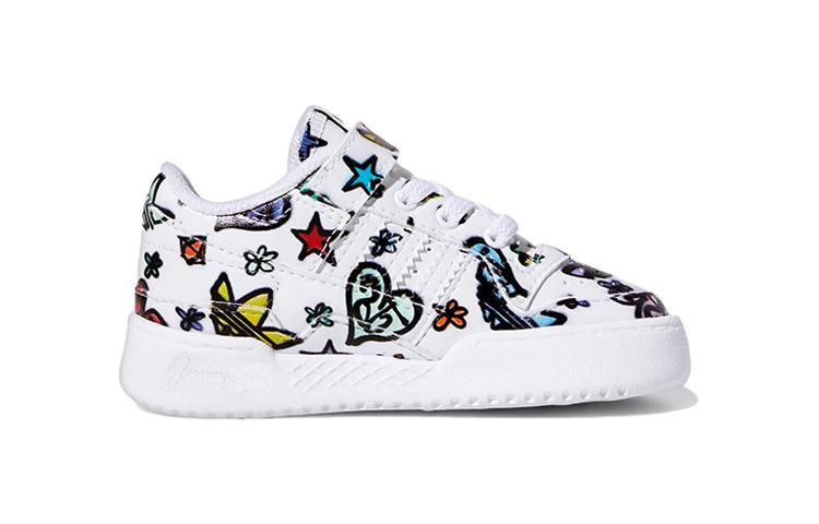 adidas Forum 84 Low Jeremy Scott Monogram Graffiti GS GX7177