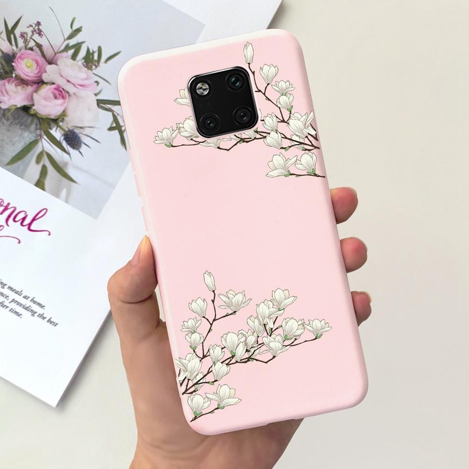 For Huawei Mate 20 Pro Case Soft Silicone Back Cover Black Cat Moon Night Funda For Huawei Mate 20 Mate20 Pro 20pro Coque Capas
