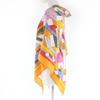 Great HERMES scarf ON A SUMMER DAY multicolor cashmere Women Used