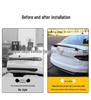Universal No-Drill Sedan Rear Spoiler & Wind Deflector