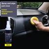 50ml Car Plastic Restorer Spray – Instant Black Trim Renovation – Anti-Aging Dashboard & Bumper Polish – Quick Shine & Anti-Fade Coating