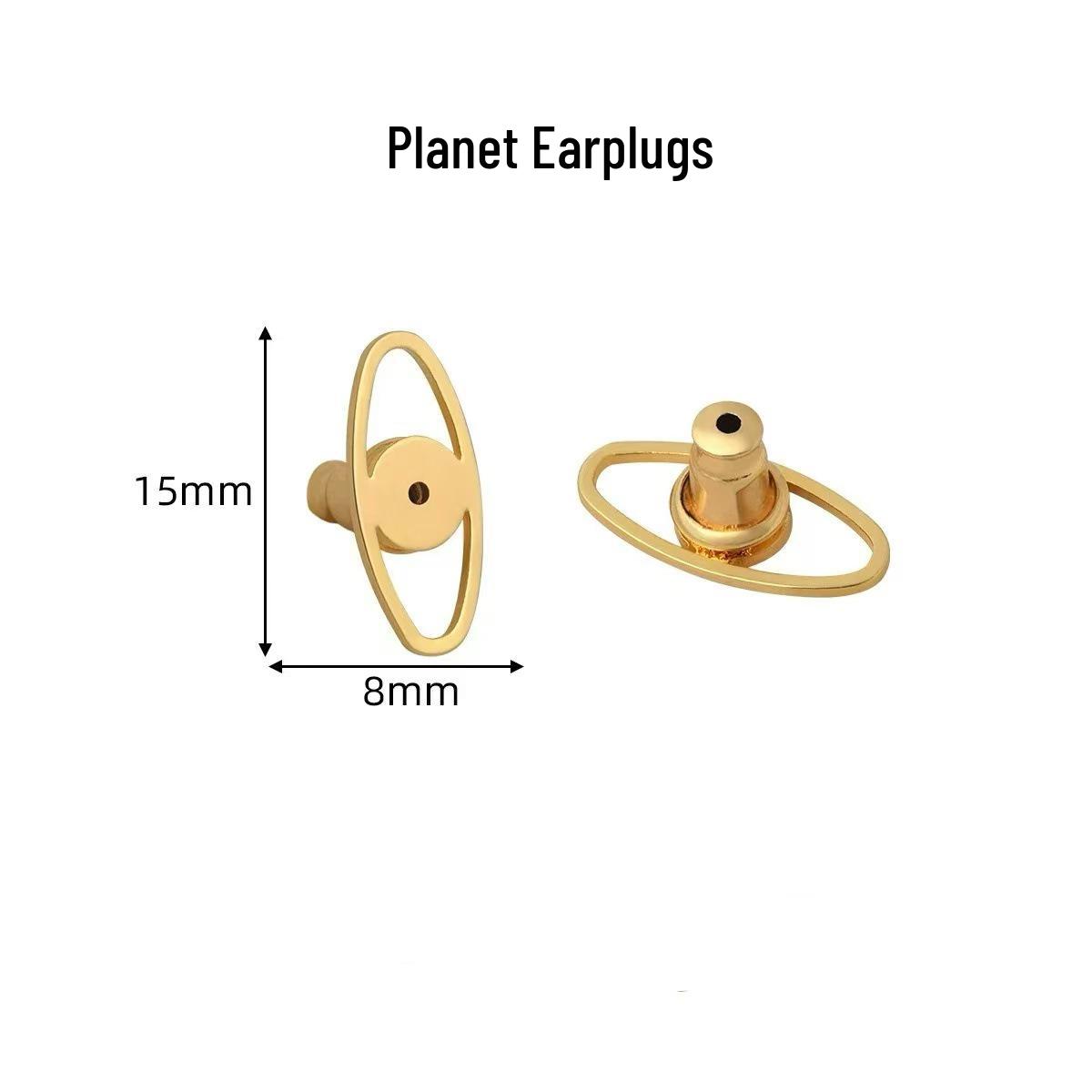 

Earring Support Backs: Prevent Drooping for Large Earrings, DIY Accessories, Planet Design Lifters Stud Lifter