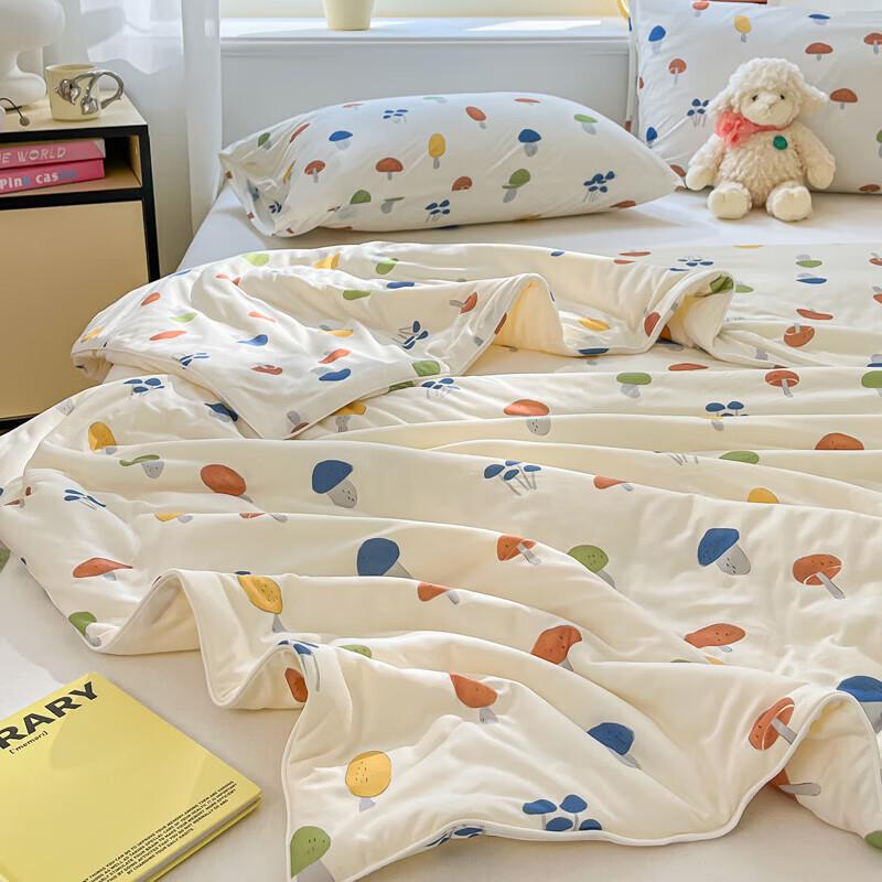 Belle Anna Magic Forest Soybean Knitted Super Soft Quilt