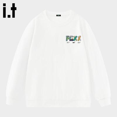 Fingercroxxit Unisex American Style Cotton Crewneck Sweatshirt
