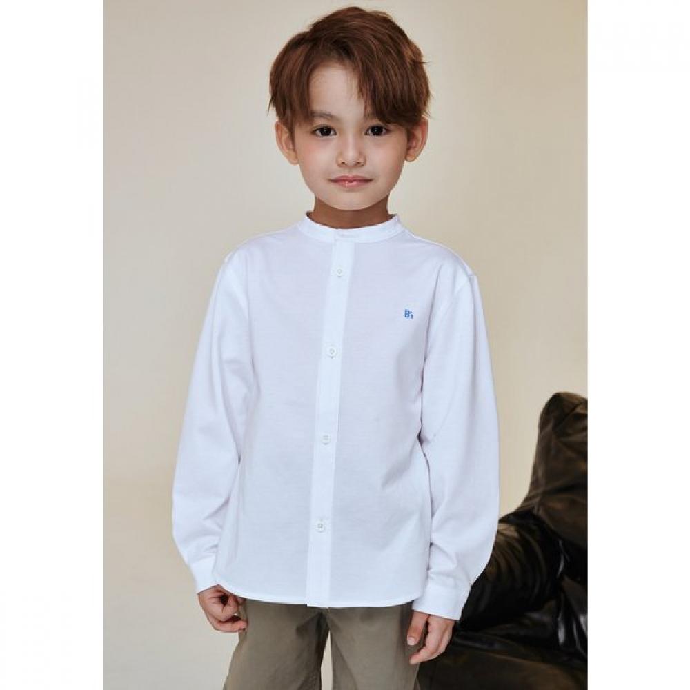 The Coffee Bean   Tea Leaf White Stand Collar Blouse Ba11bl01wt White/165