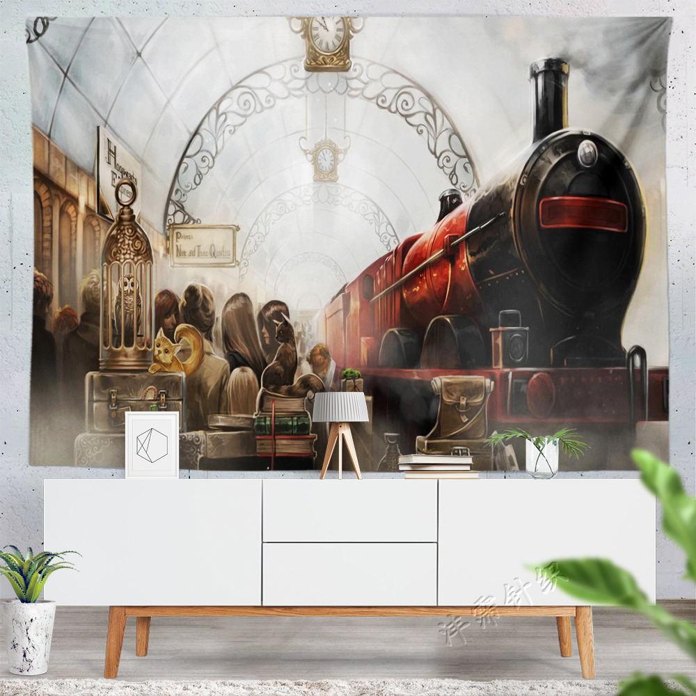 

Bedroom Tapestry Room Wall Cloth Wall Tapestry Living Room Decorative Cloth Background Cloth Printed Hanging Cloth 100*75cm