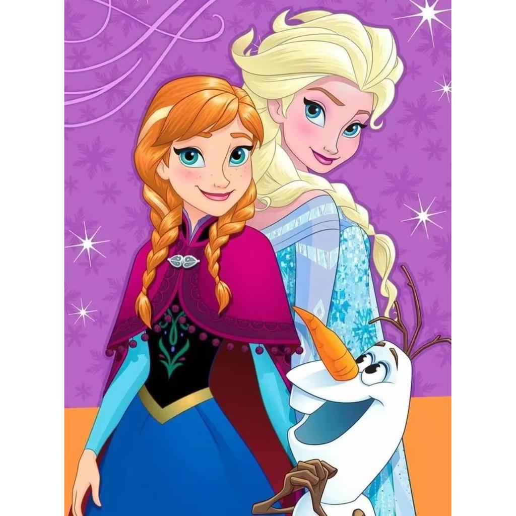 Rahmenloses Disney Diamantmalerei DIY Stickerei The Nightmare Moana Frozen Rapunzel Mosaik Kreuzstich Dekor für Zuhause