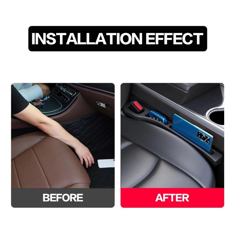 2BUC pentru Seat Leon 5F 3 Arosa Ateca Ibiza Tolendo Exeo Mk2 Mk3 MK4 Umplere Gap Geantă Scaun Auto Decorare Cutie Accesorii Interioare