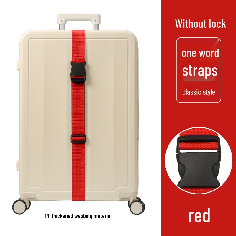 Luggage Strap with Combination Lock - Secure Tie-Down for Suitcases