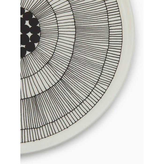 Marimekko Siirtolapuutarha Plate 25cm White