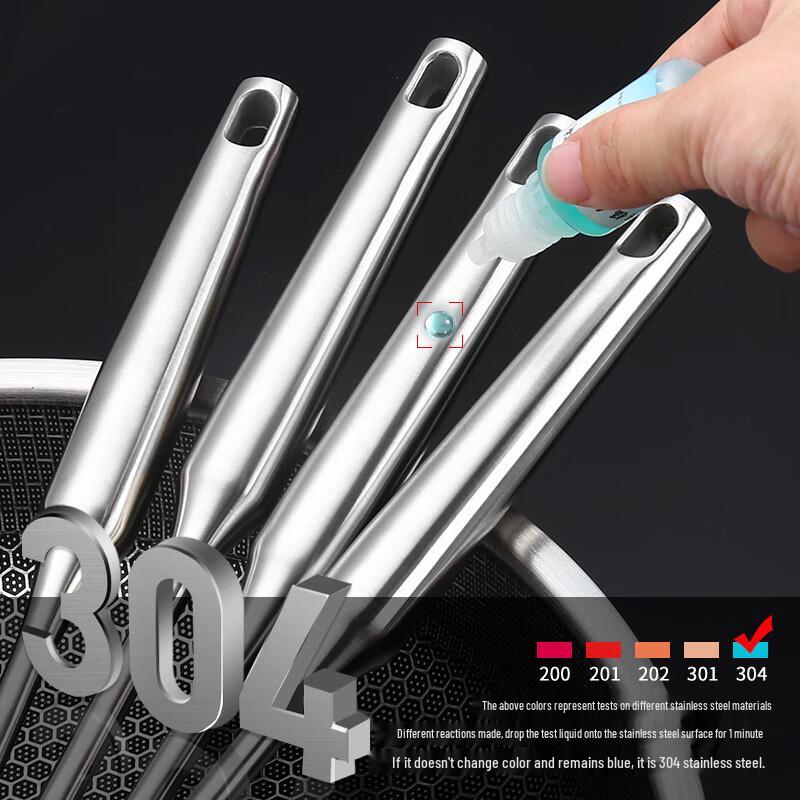 Minnai 7-teiliges Küchenutensilien-Set aus Edelstahl