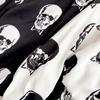 Harajuku Blouses  Women Fashion Skull Print Blouse Plus Size  Chiffon Blusas  Casual 2021 Autumn Tops