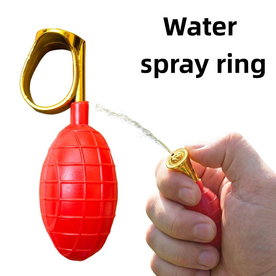 Squirt Ring Water Spray Toy Funny Prank Trick Joke Gadget Fool Day Party Favor Accessory Novelty Gag Adult Leisure Decor Gift