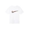 Nike T Shirts Men's White Crew Neck Moderate Straight Fit DD0796-100