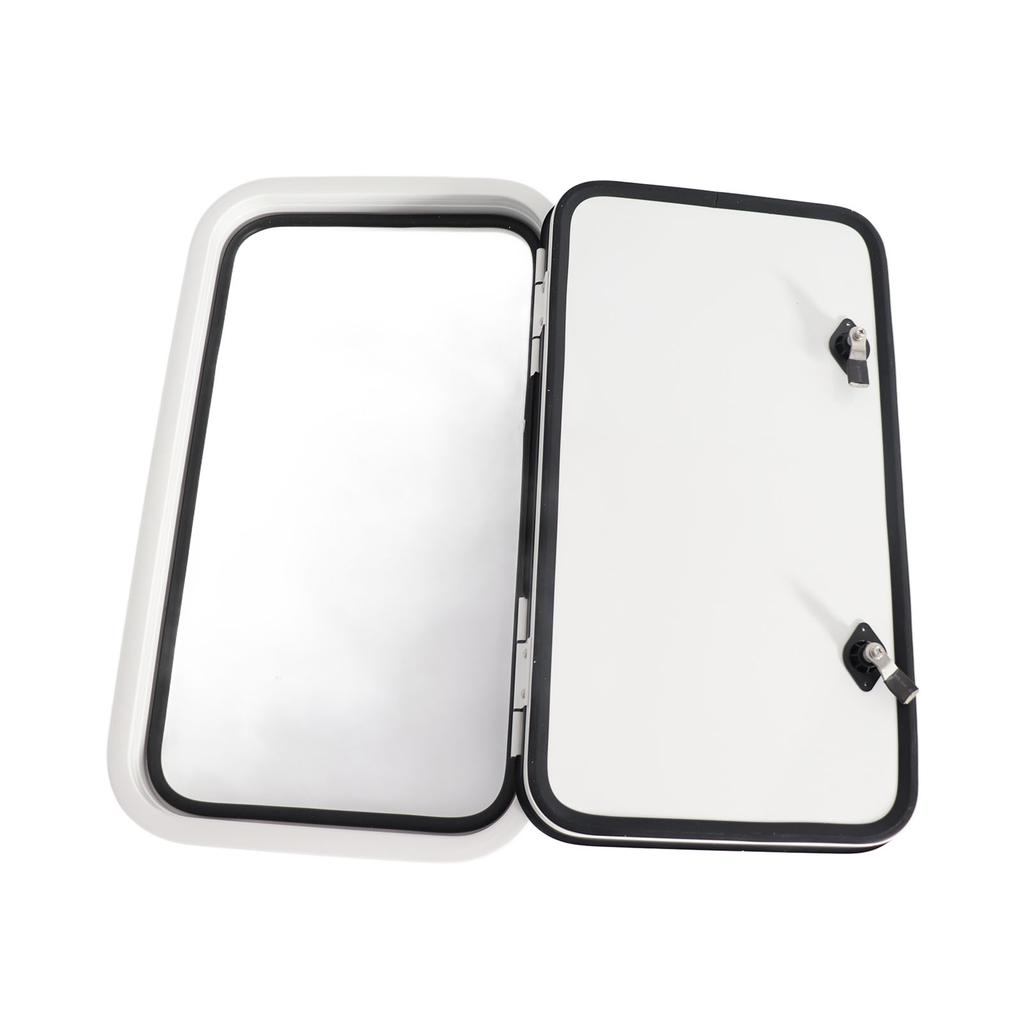 700x400mm Marine Access Hatch Rounded Boat Deck Hatch Access Storage Compartment Hatch for RV