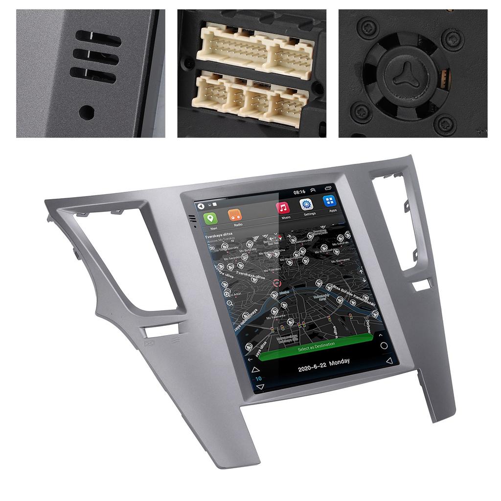 9.7in Navigation Car Multimedia Vertical Screen for Android Replacement for Outback Legacy 2009‑2014