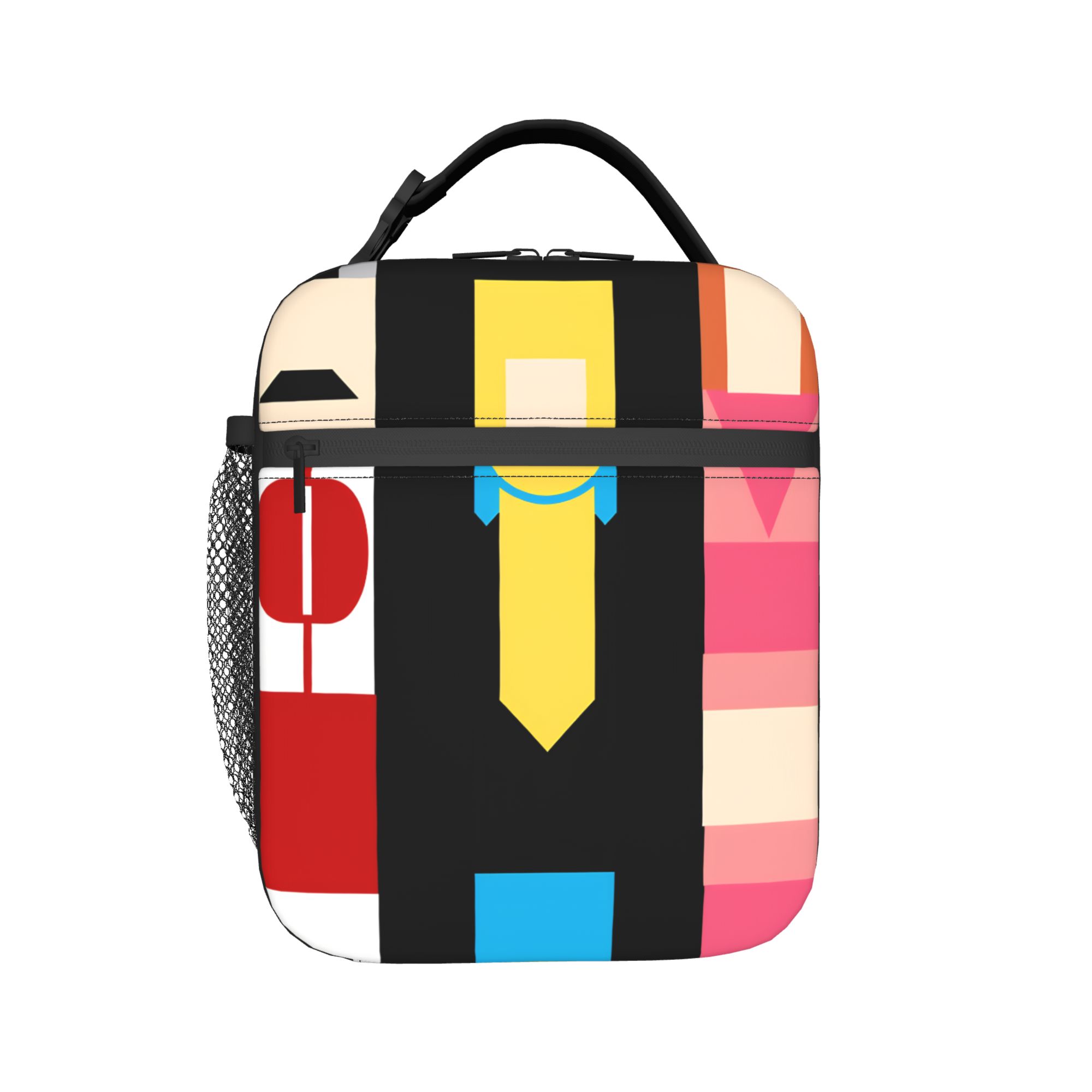 Onoverwinnelijke Cartoon Lunchtas Draagbare Rits Lunchbox Unisex School Op Maat Gemaakte Koeltas Casual Oxford Thermische Lunchtassen as picture
