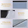 Booster Pack Binder, Holds 48 Booster Packs, 4-pocket Booster Pack Holder With 12 Sleeves, Display Protector