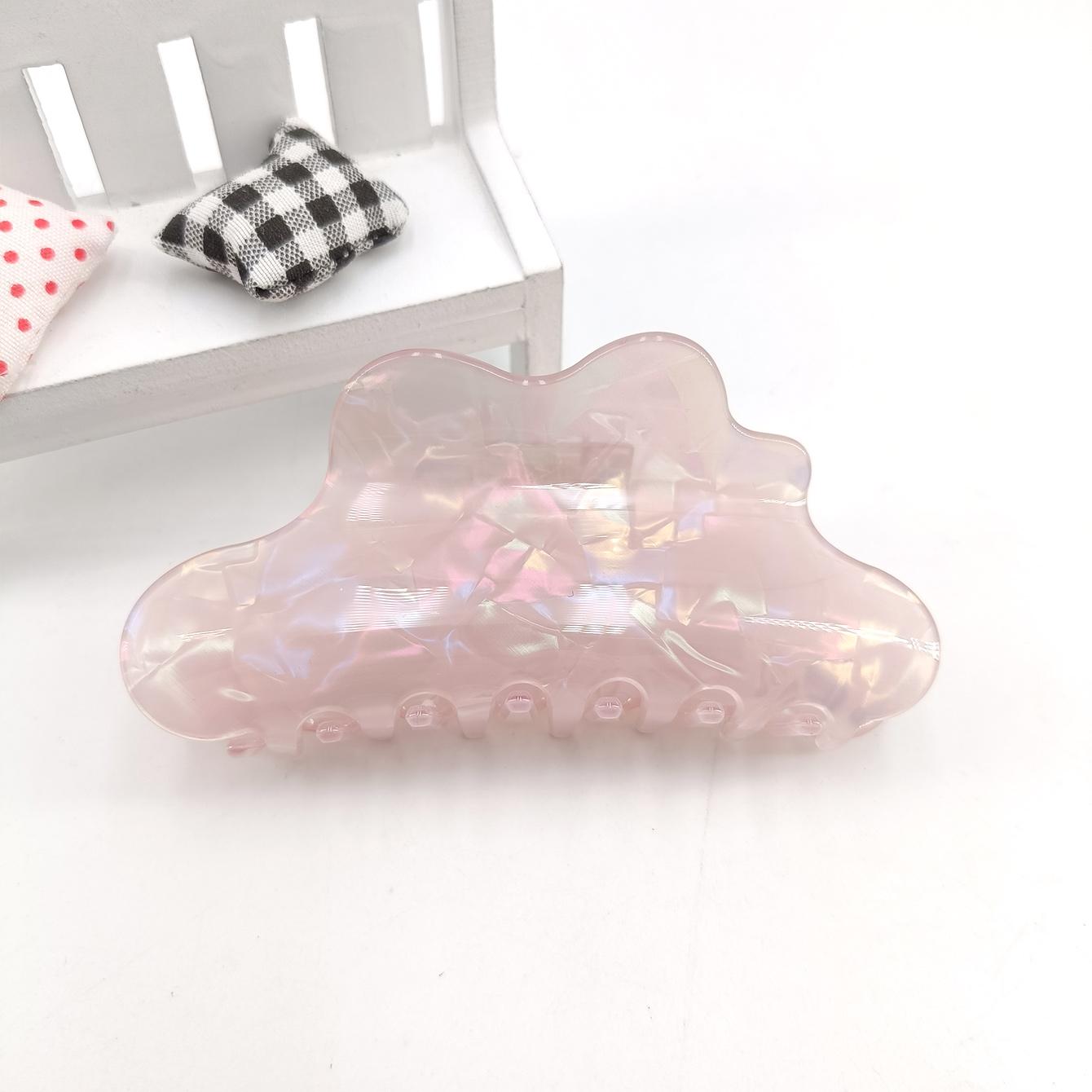 

Фантазийный цвет Русалочий цвет Форма облака Зажим для волос Захват Зажим Имитация ацетата Зажим для волос Акула Коготь Аксессуары для волос для женщин