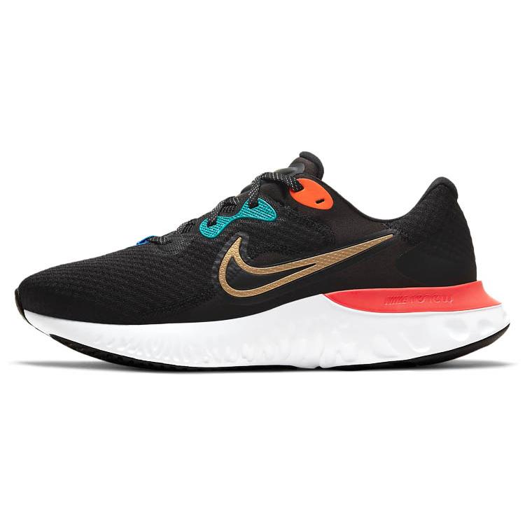New Nike Renew Run 2 Black Bright Crimson DJ0033-061