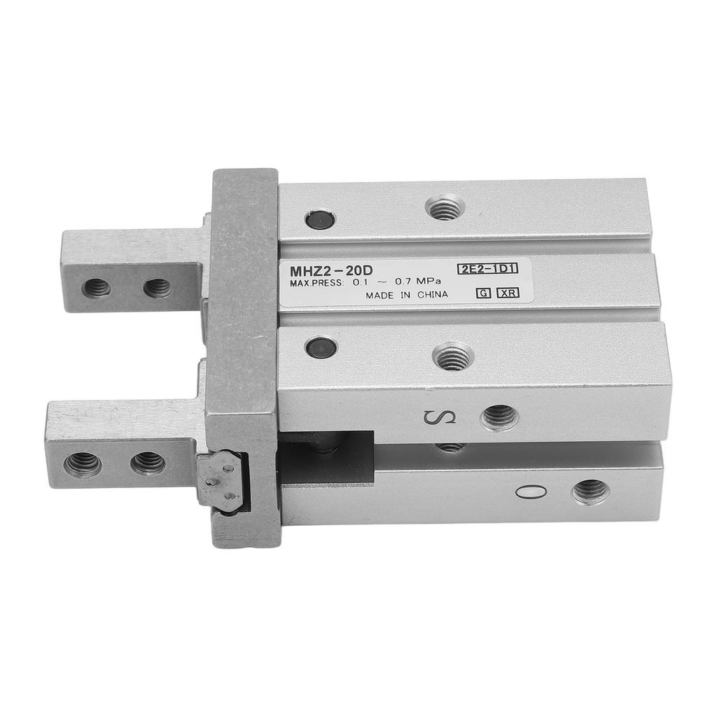 Pneumatischer Parallelgreifer Typ SMC Kleiner Fingerzylinder Einlass Auslass Bohrung Gewinde M5x0.8mm